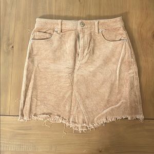 Corduroy Skirt